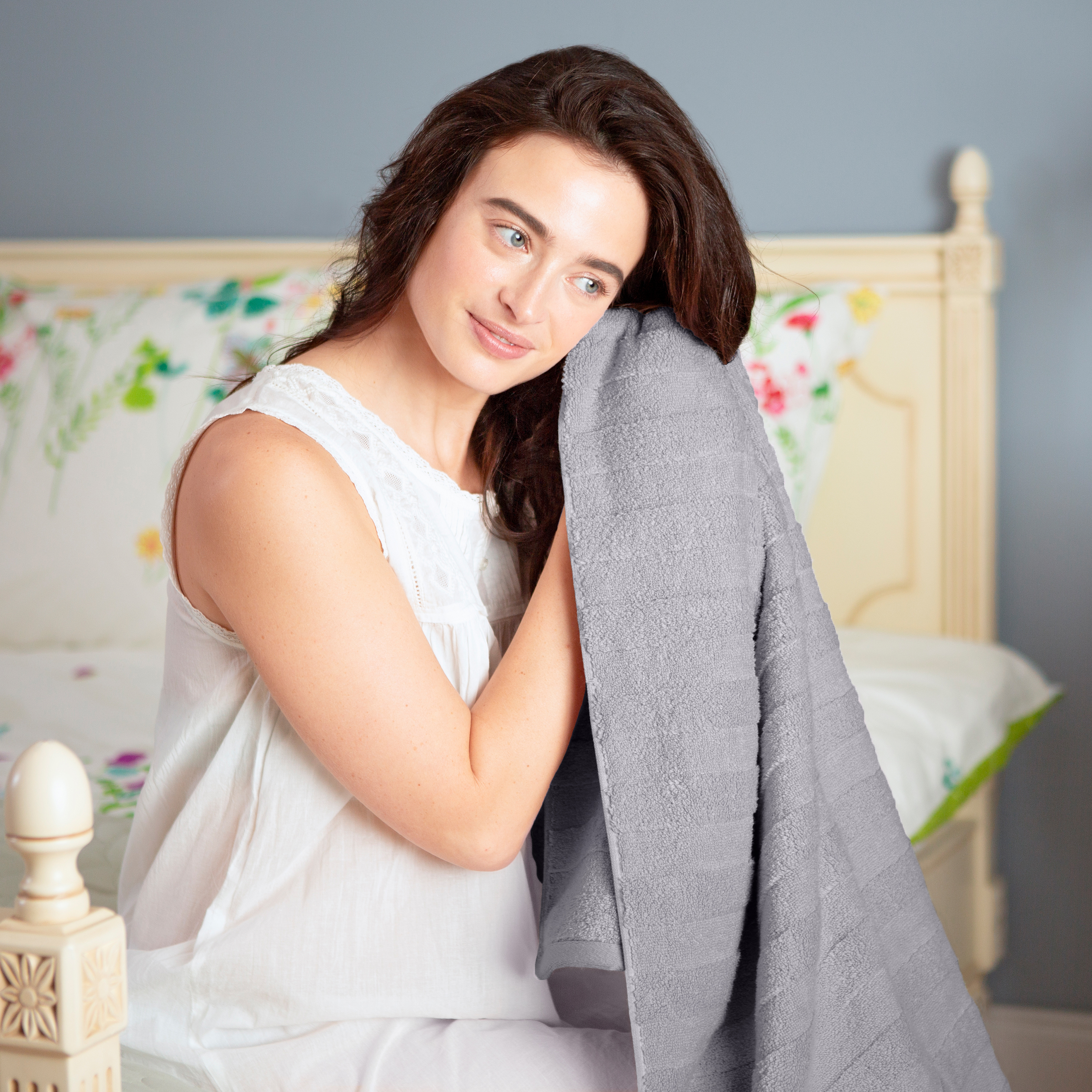 Полотенце Авеню серое