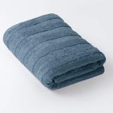 Полотенце Авеню сине-серое