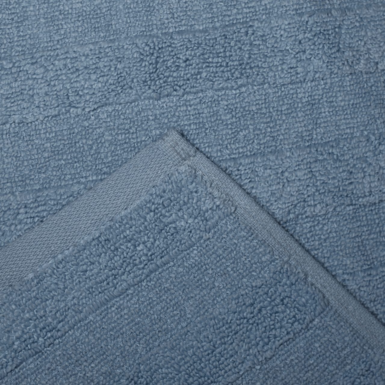 Полотенце Авеню сине-серое