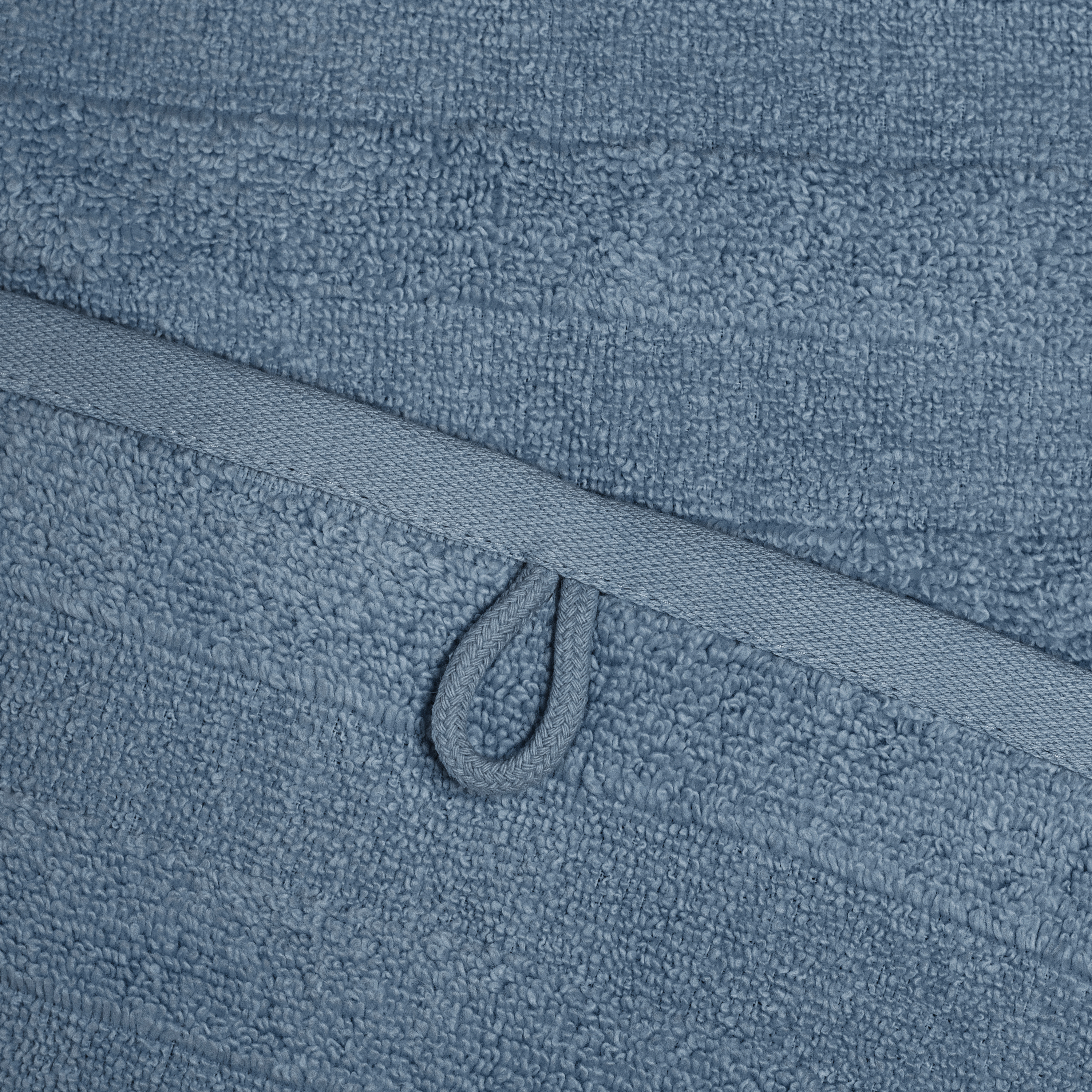 Полотенце Авеню сине-серое