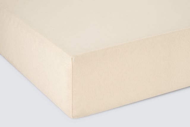 Простыня на резинке Трикотажная чайная роза