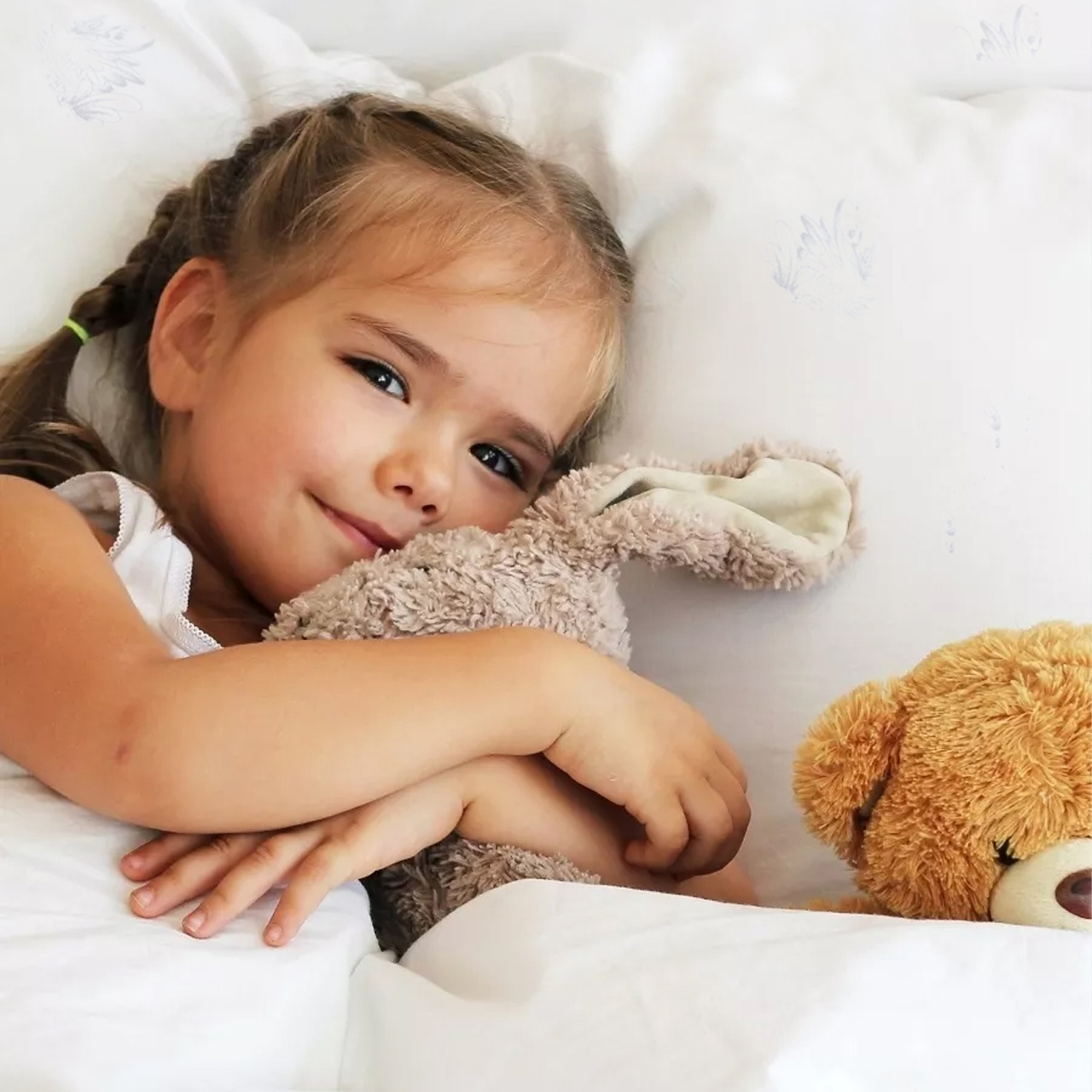 Детская подушка Лебяжий пух