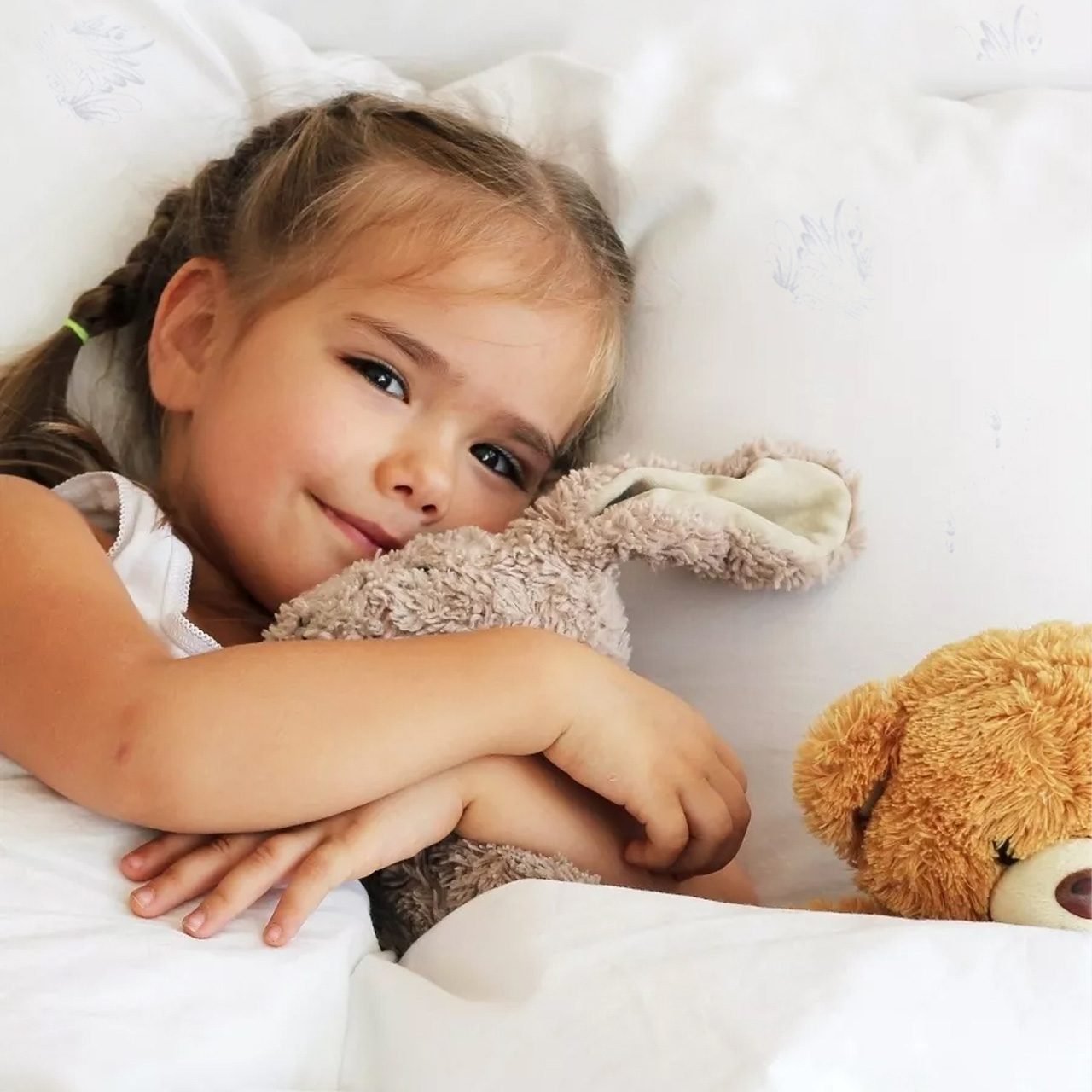 Детская подушка Лебяжий пух