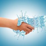 Детская простыня на резинке Аквастоп - Бамбук