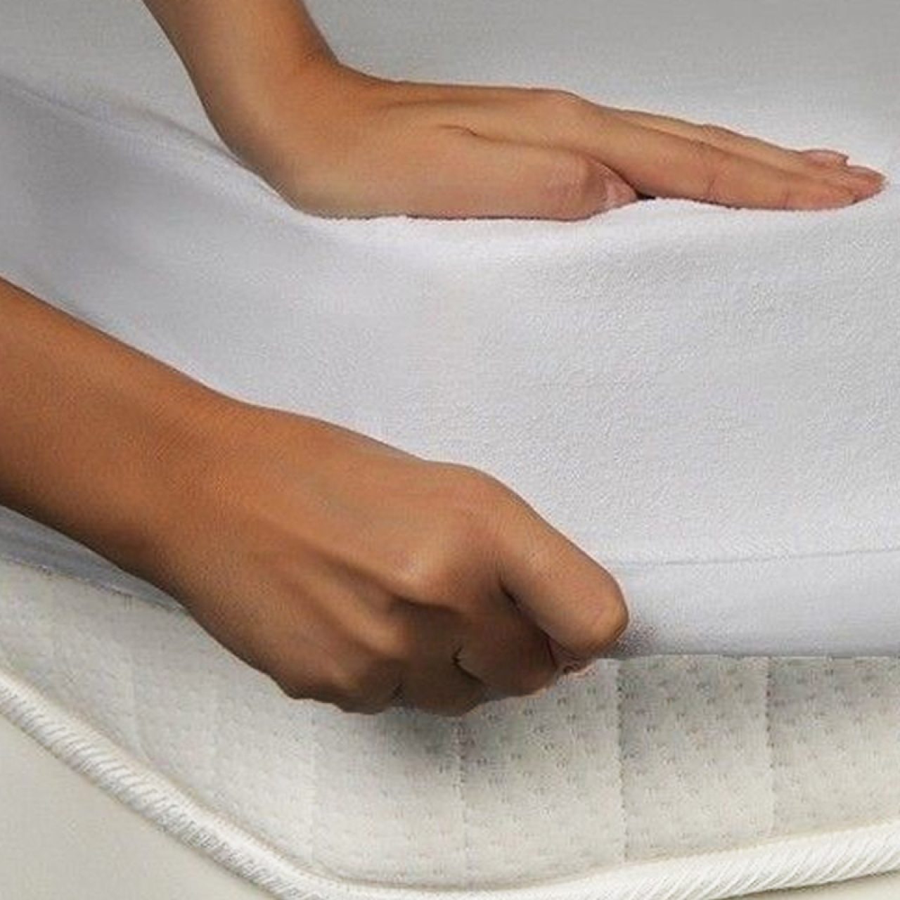 Детская простыня на резинке Аквастоп - Бамбук