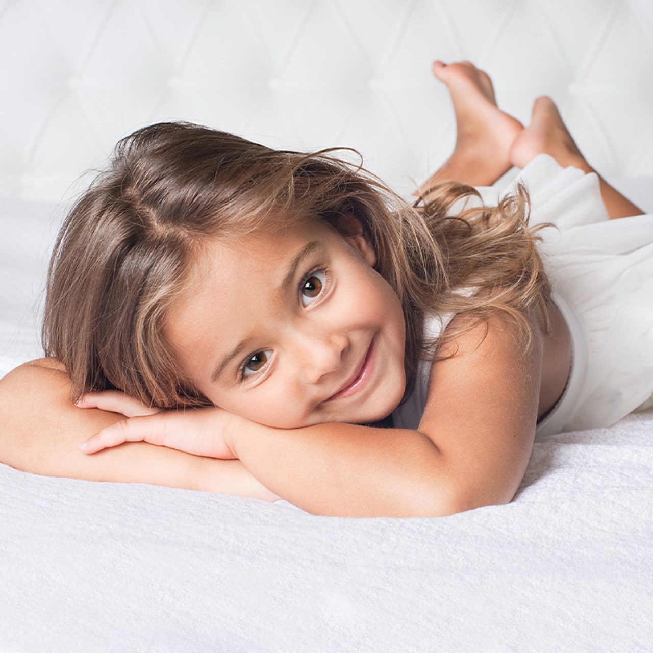 Детская простыня на резинке Аквастоп - Бамбук