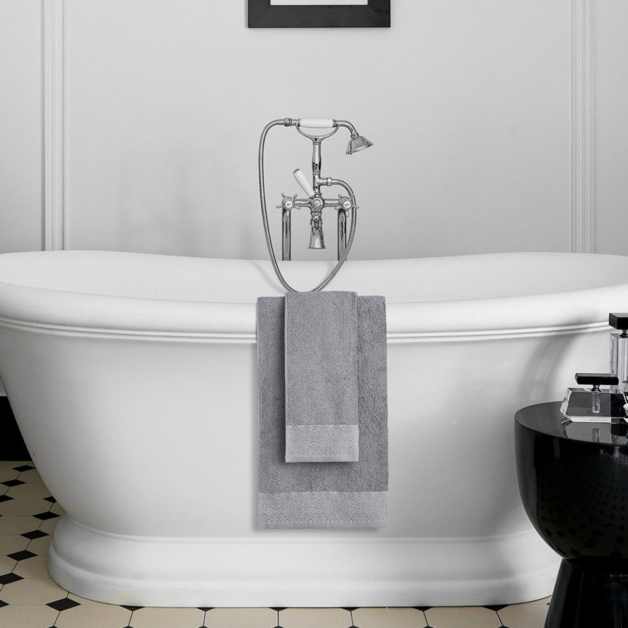 Полотенце Мадонна антрацит