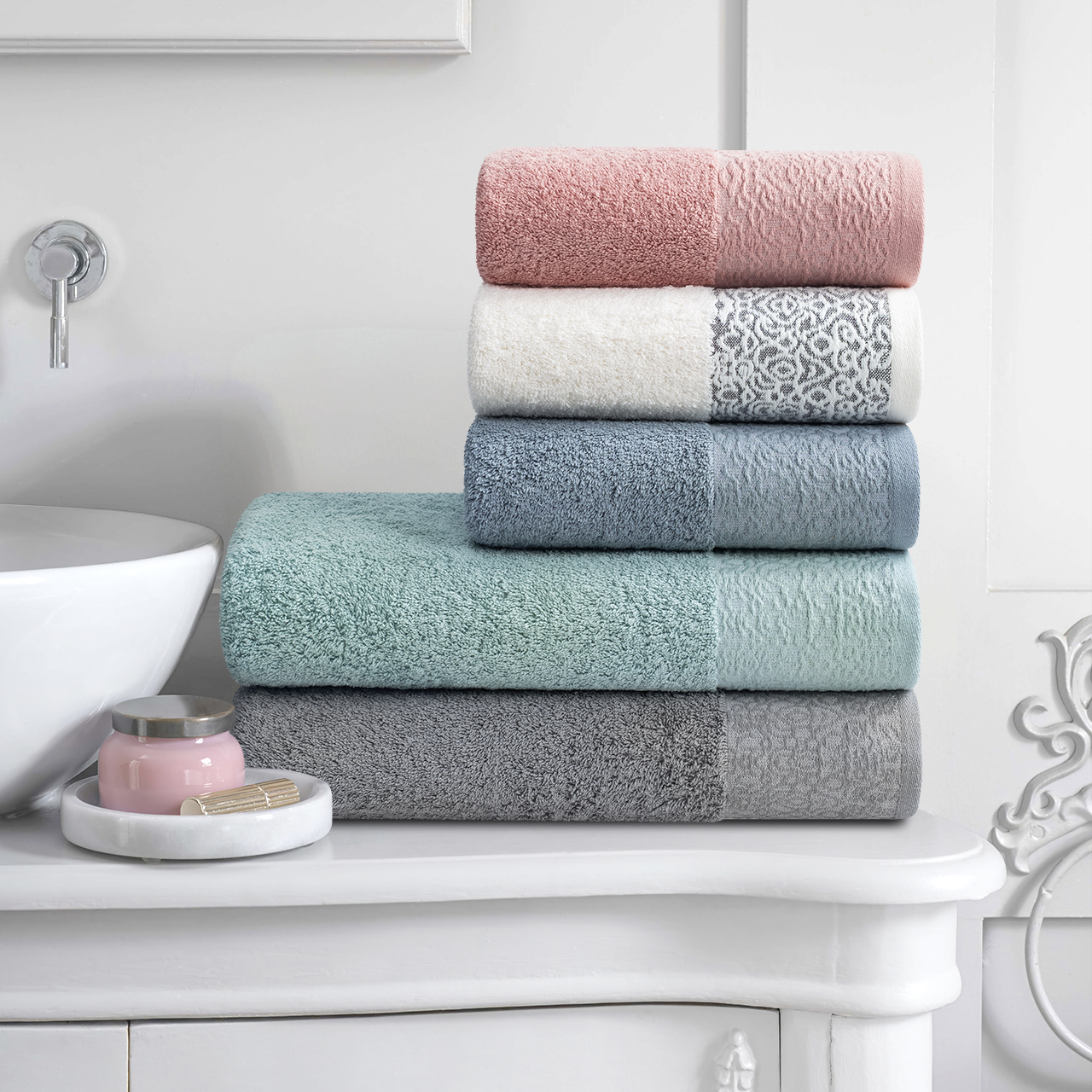 Полотенце Мадонна антрацит