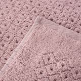 Коврик для ванной Эколайн пудровый