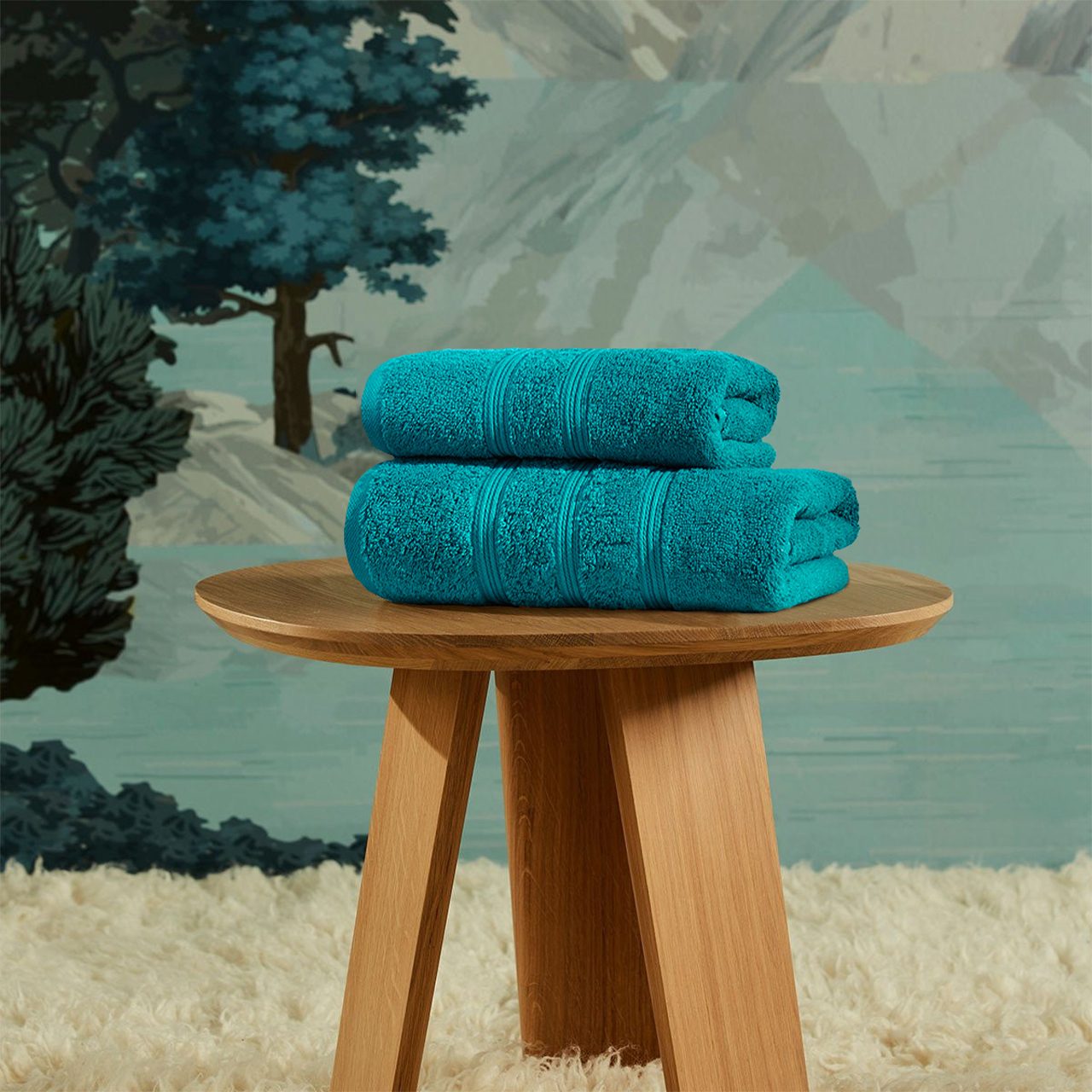 Полотенце Ницца морская волна