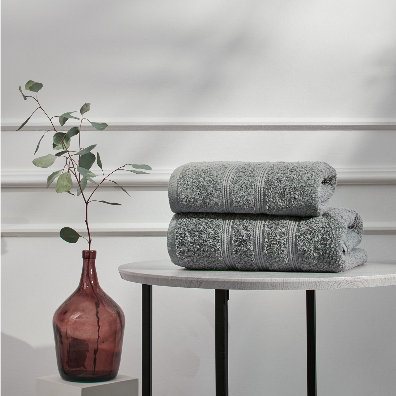 Полотенце Ницца серый