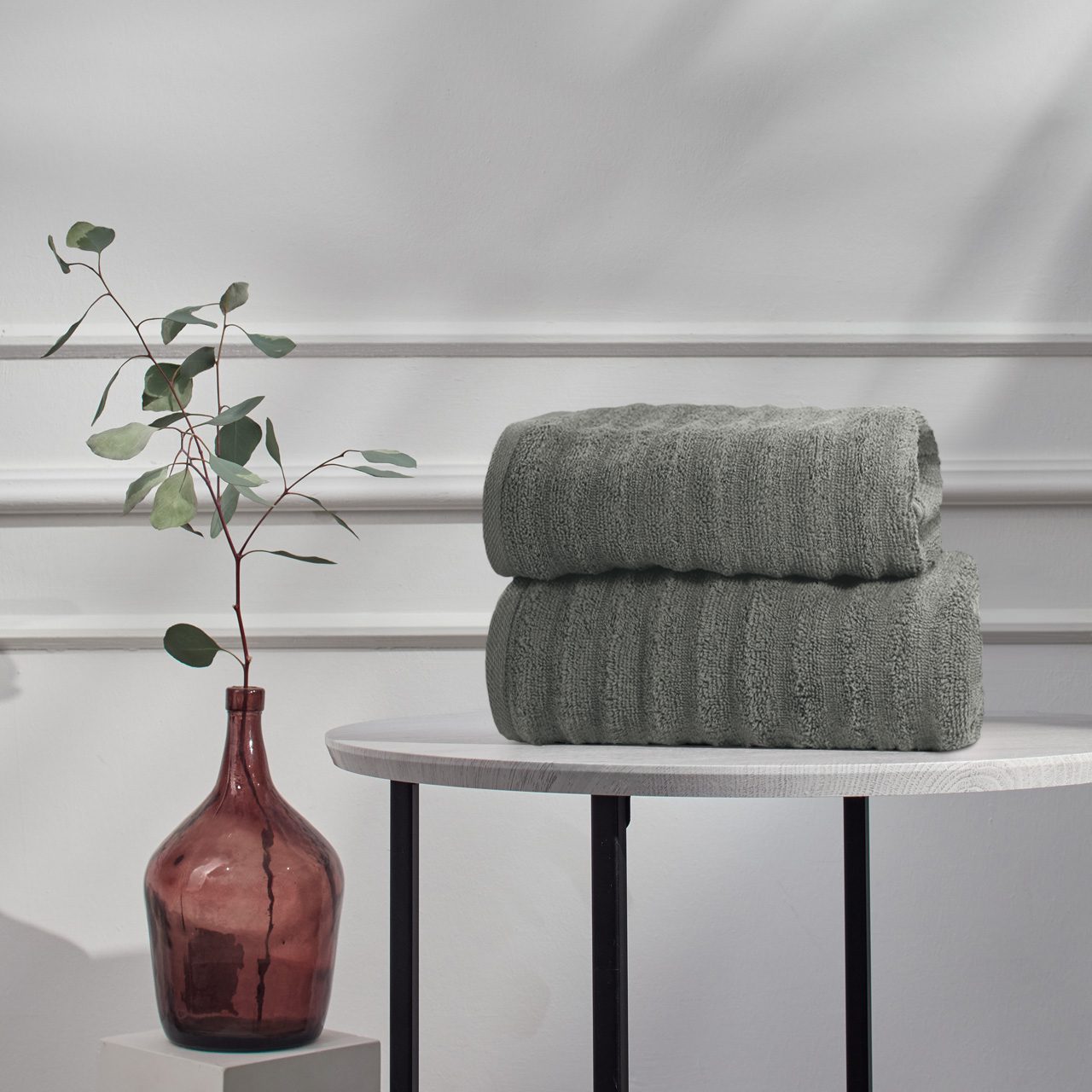 Полотенце Волна антрацит