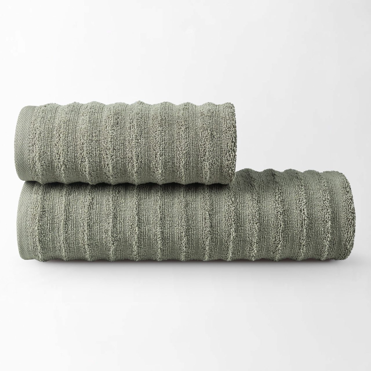 Полотенце Волна серое