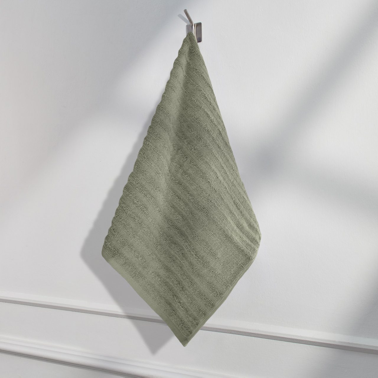 Полотенце Волна серое