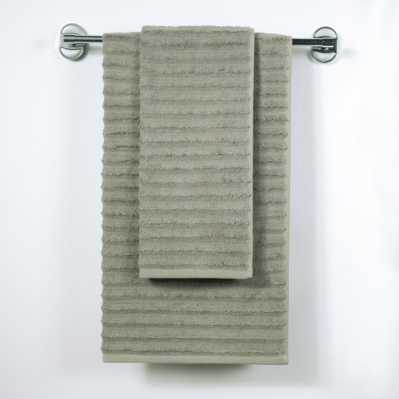 Полотенце Волна серое