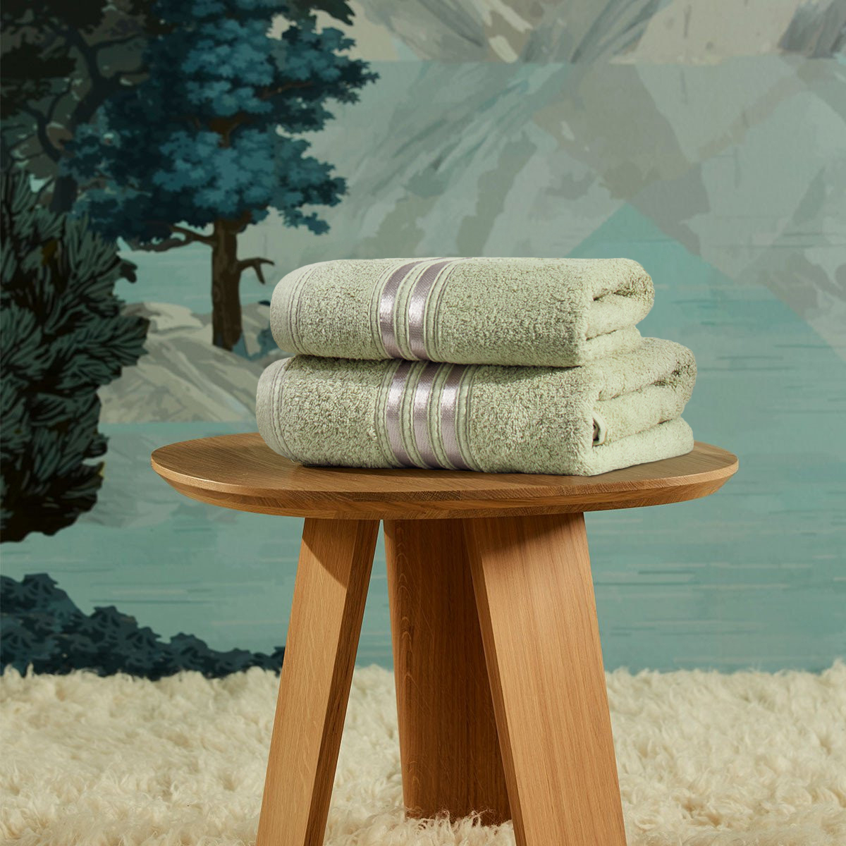 Полотенце Гранд оливковое