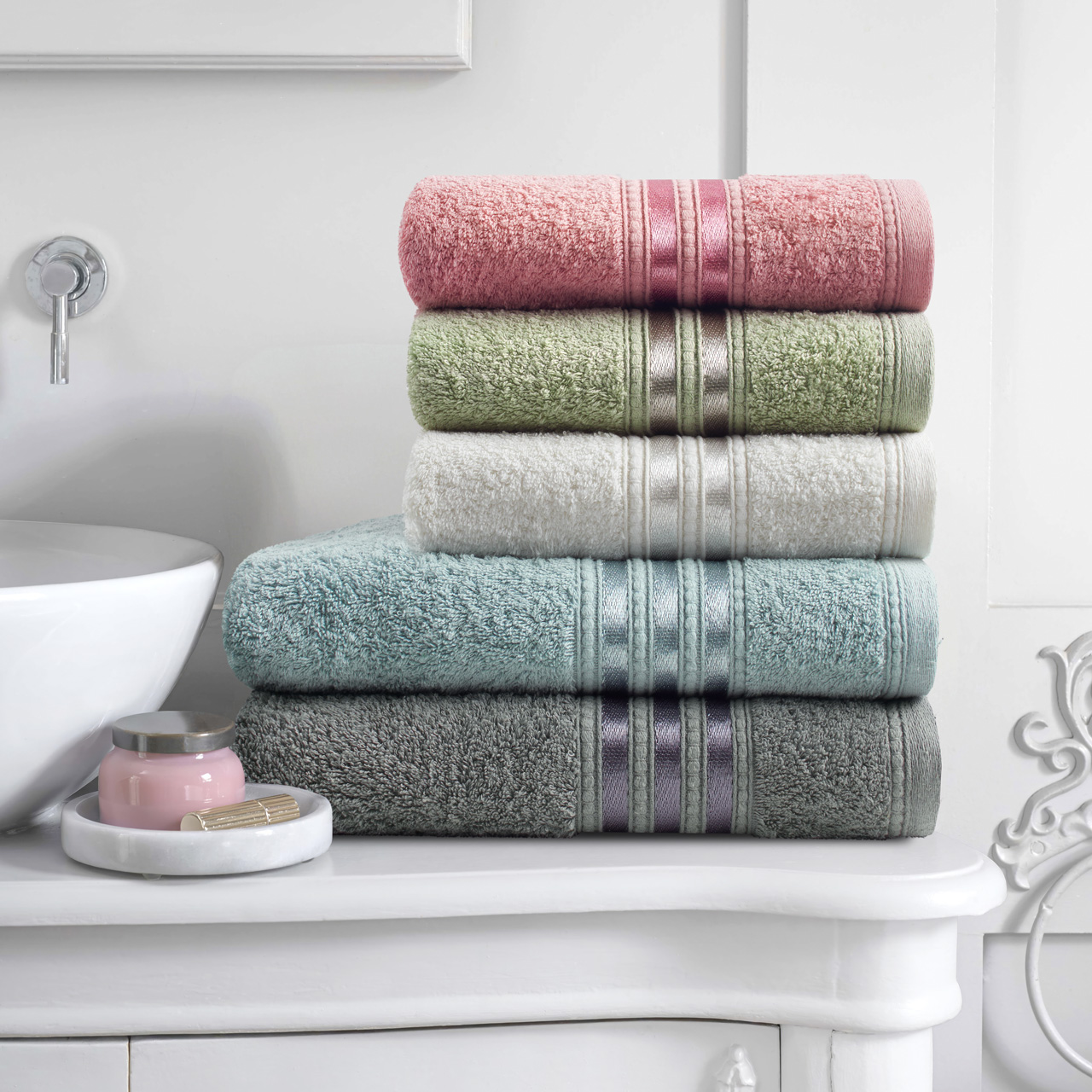 Полотенце Гранд оливковое