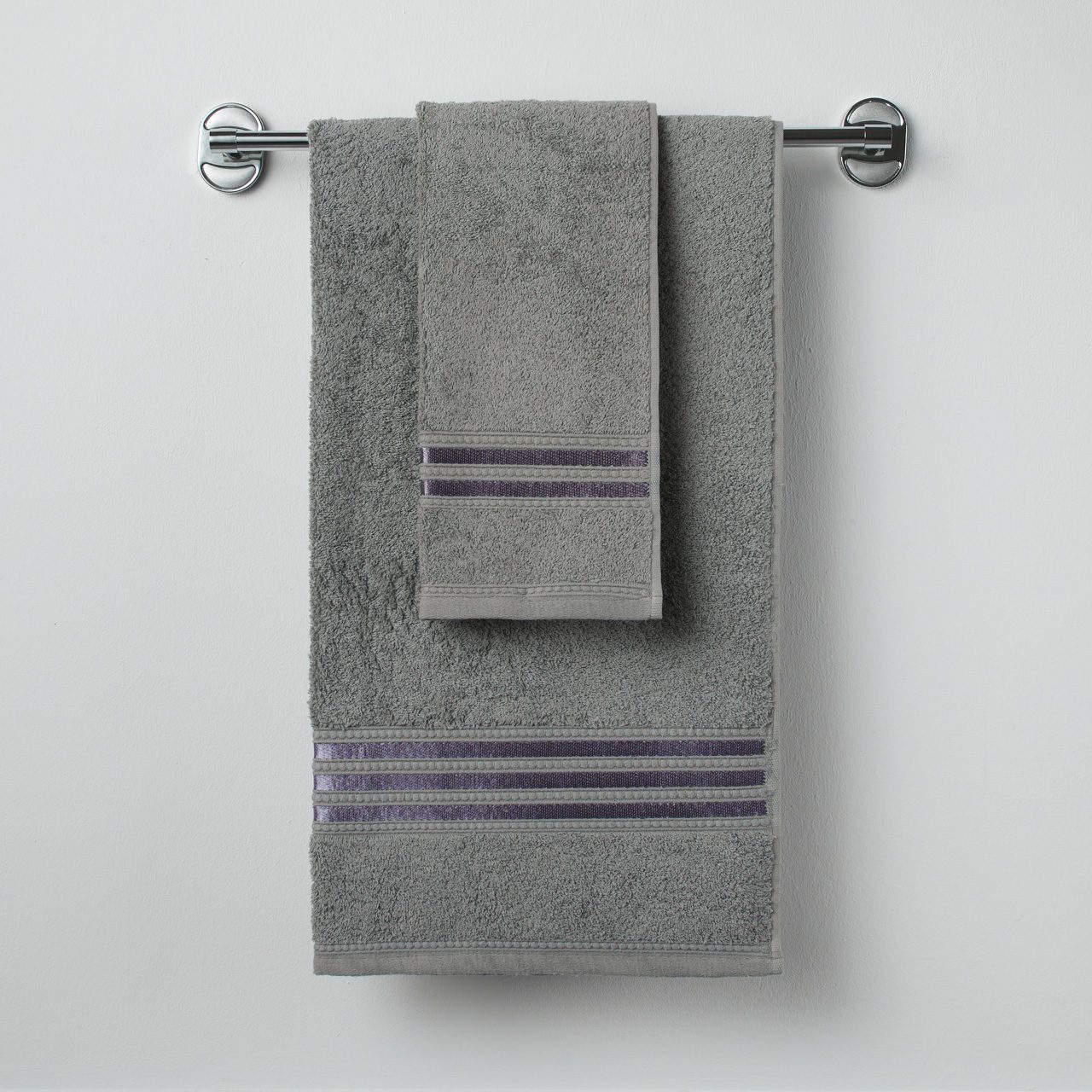 Полотенце Гранд серое