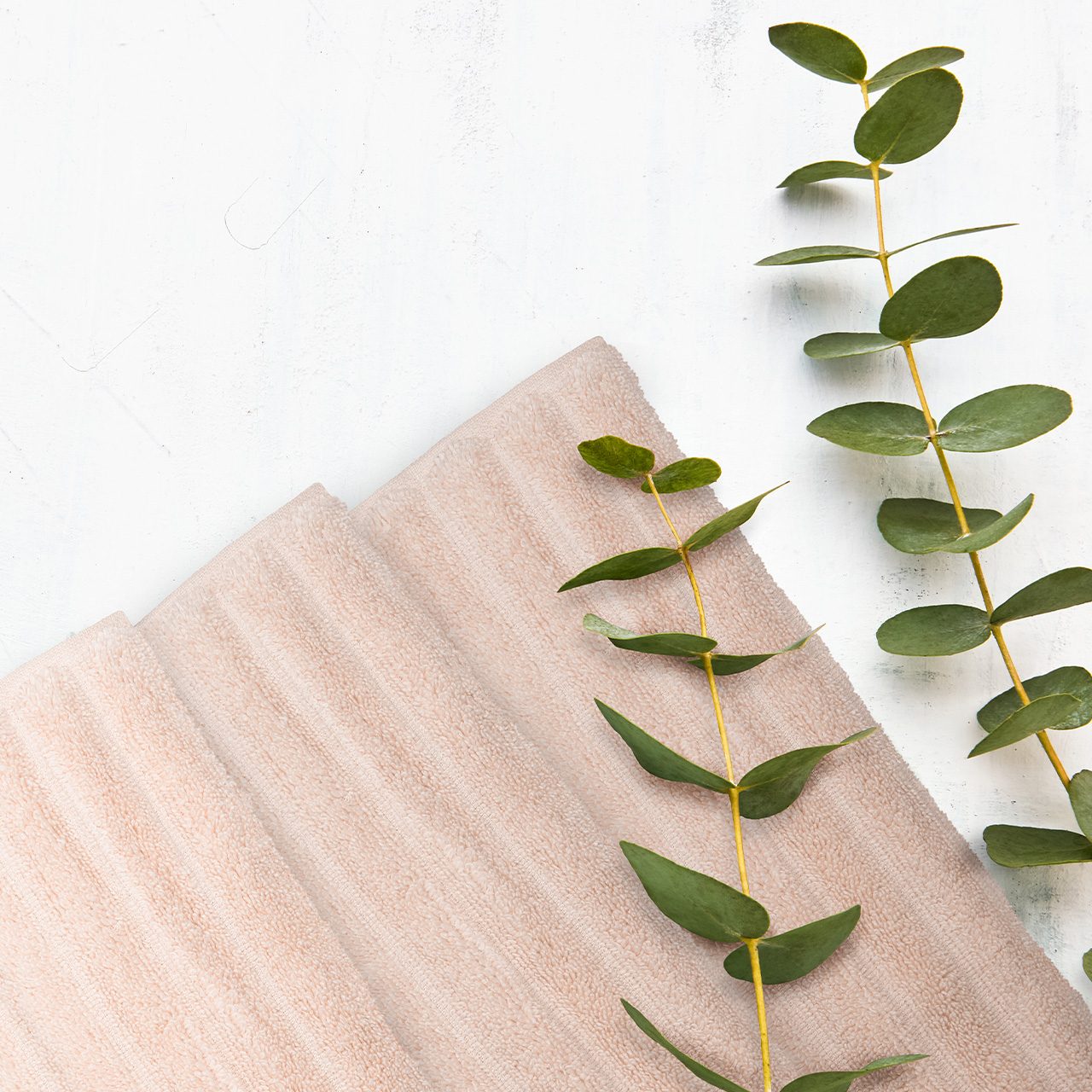 Полотенце Лайфстайл светло-розовый