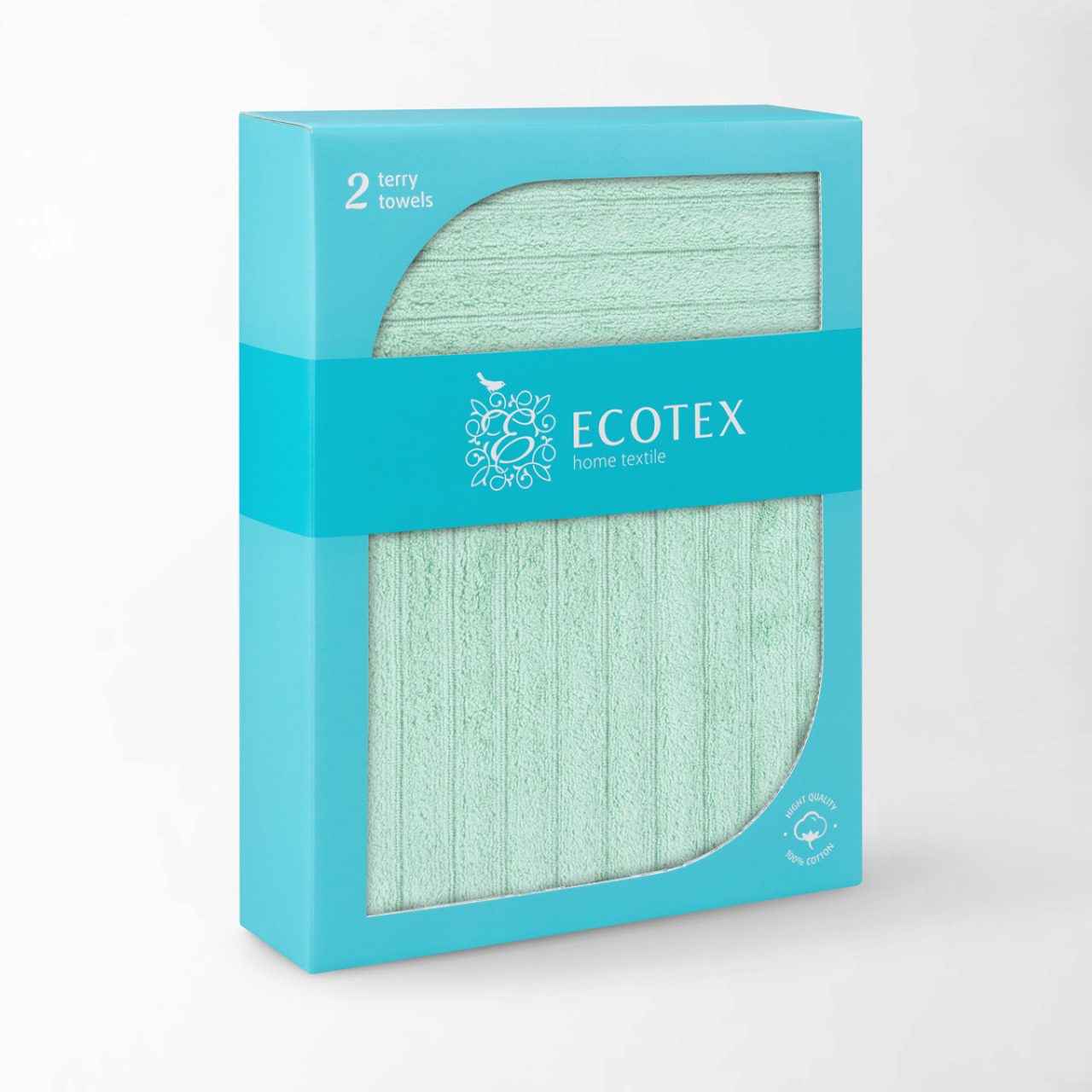 Набор полотенец Лайфстайл мятный