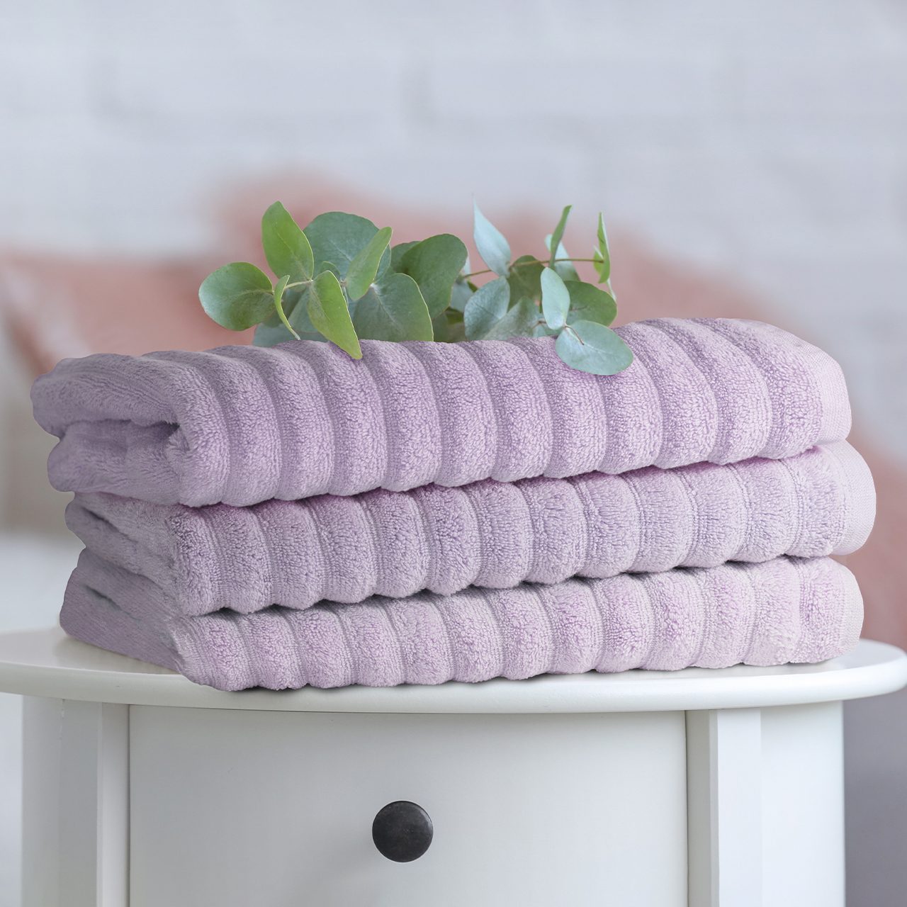 Набор полотенец Лайфстайл светло-сиреневый