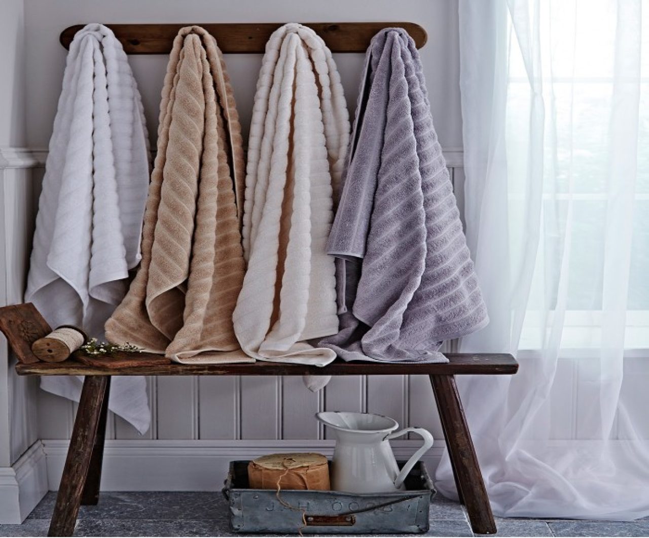 Набор полотенец Лайфстайл светло-сиреневый