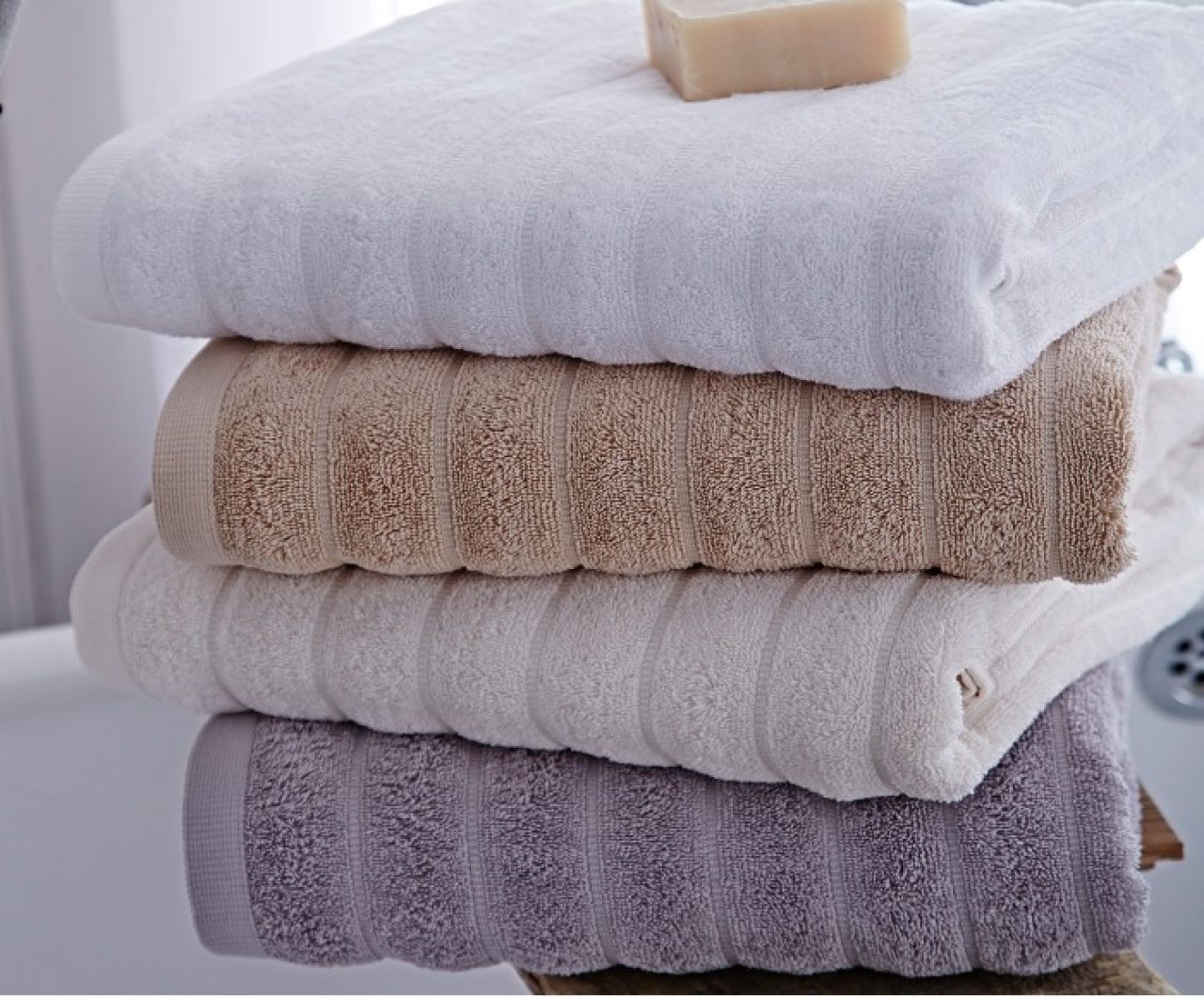 Набор полотенец Лайфстайл светло-сиреневый