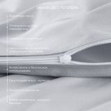 Постельное белье Моноспейс серый