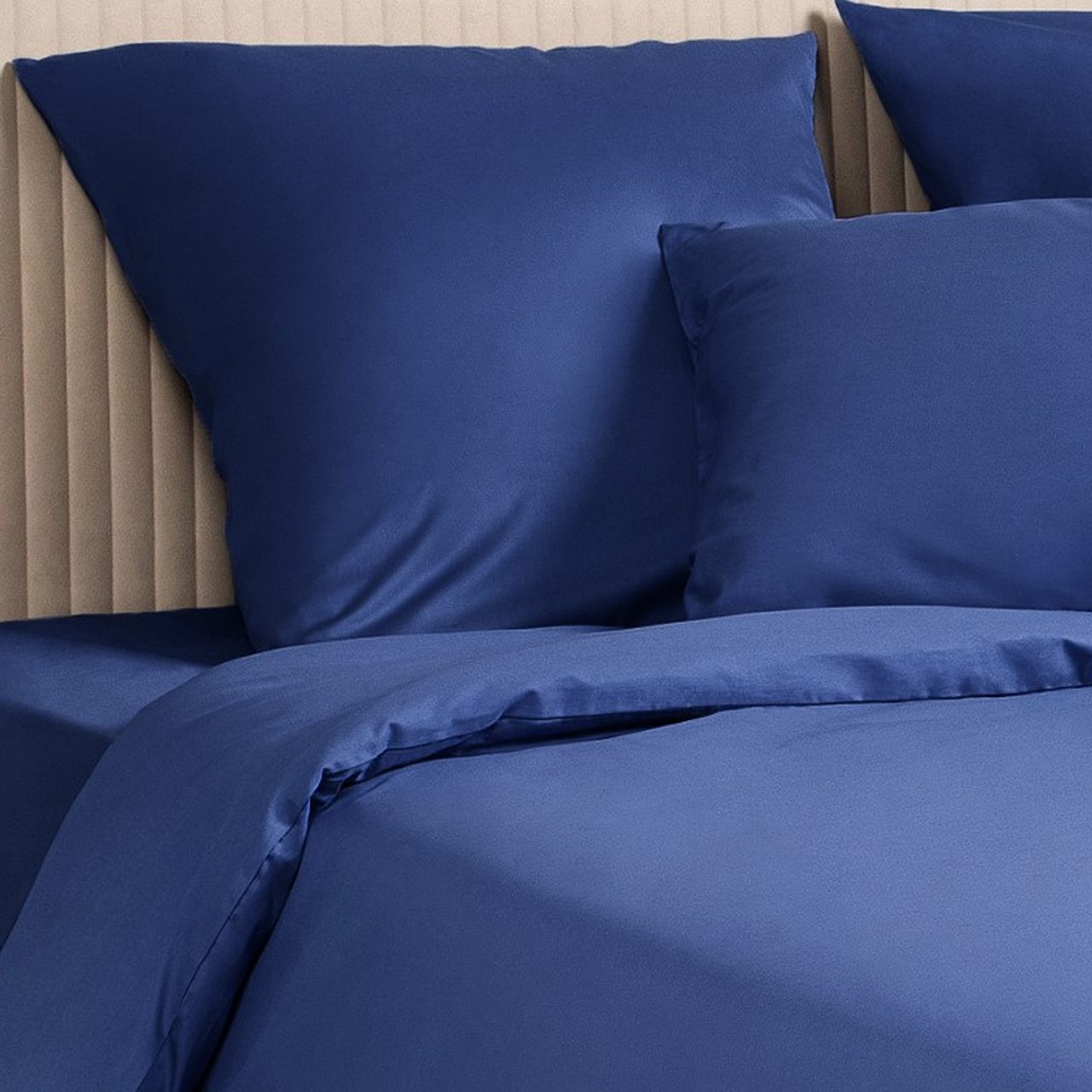 Постельное белье Моноспейс темно-синий