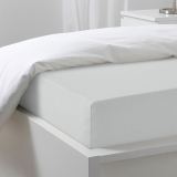 Простыня на резинке Трикотажная серая