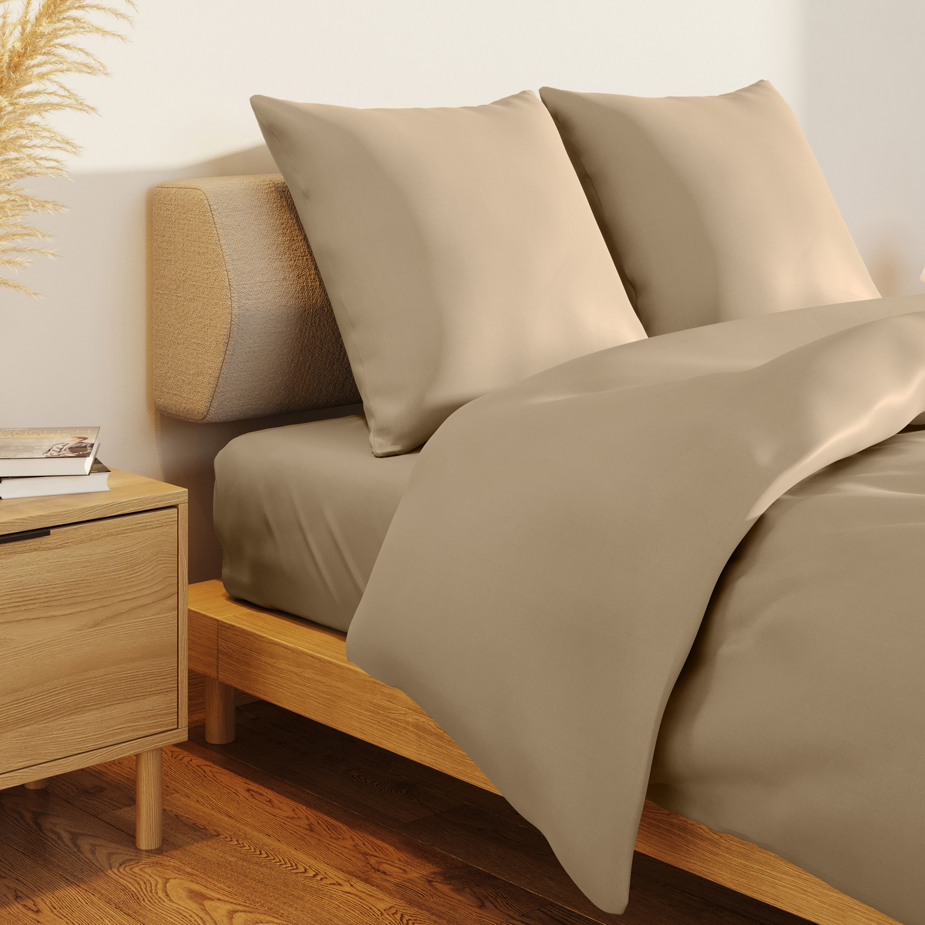 Постельное белье Love colors бежевый