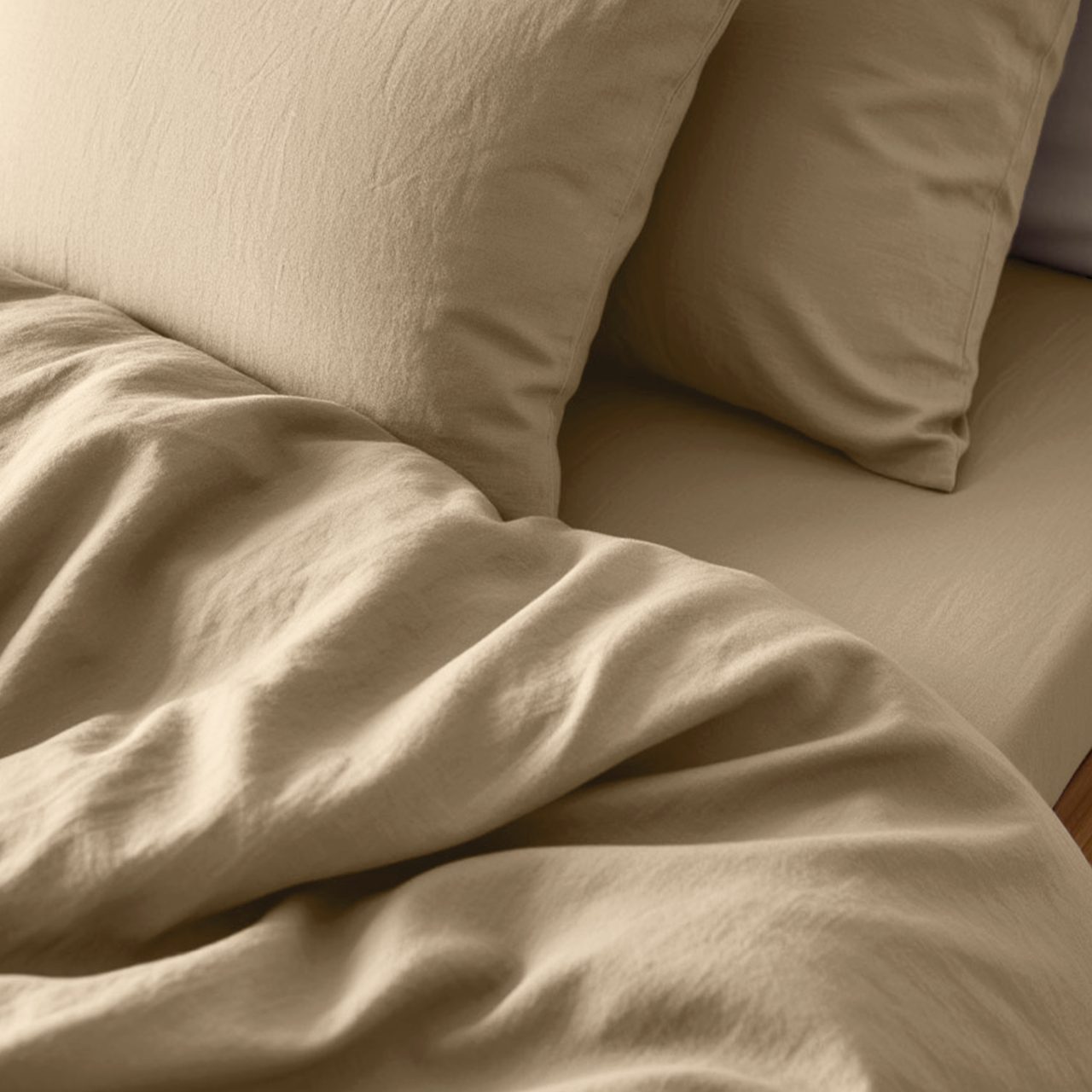 Постельное белье Love colors бежевый