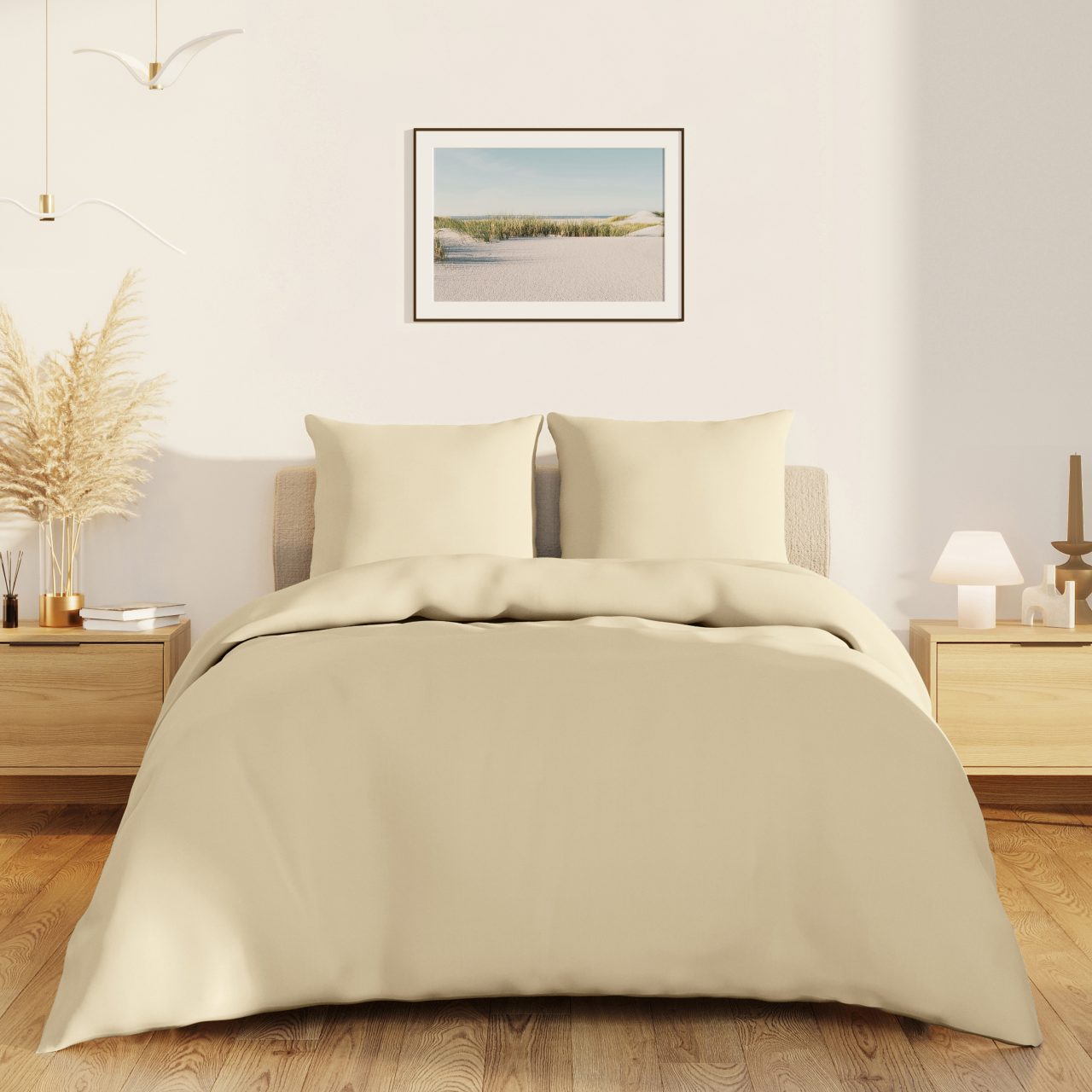 Постельное белье Love colors кремовый