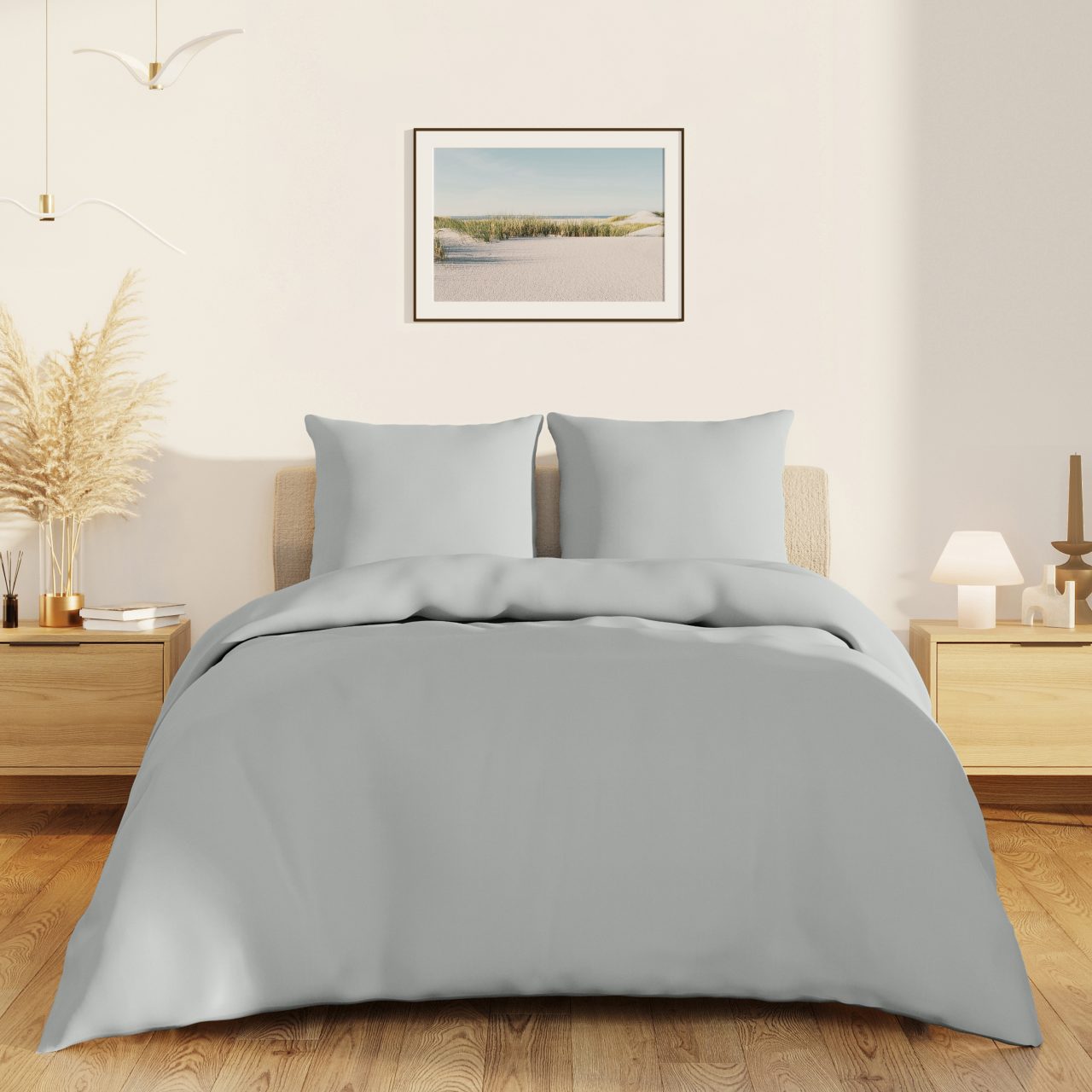 Постельное белье Love colors серый