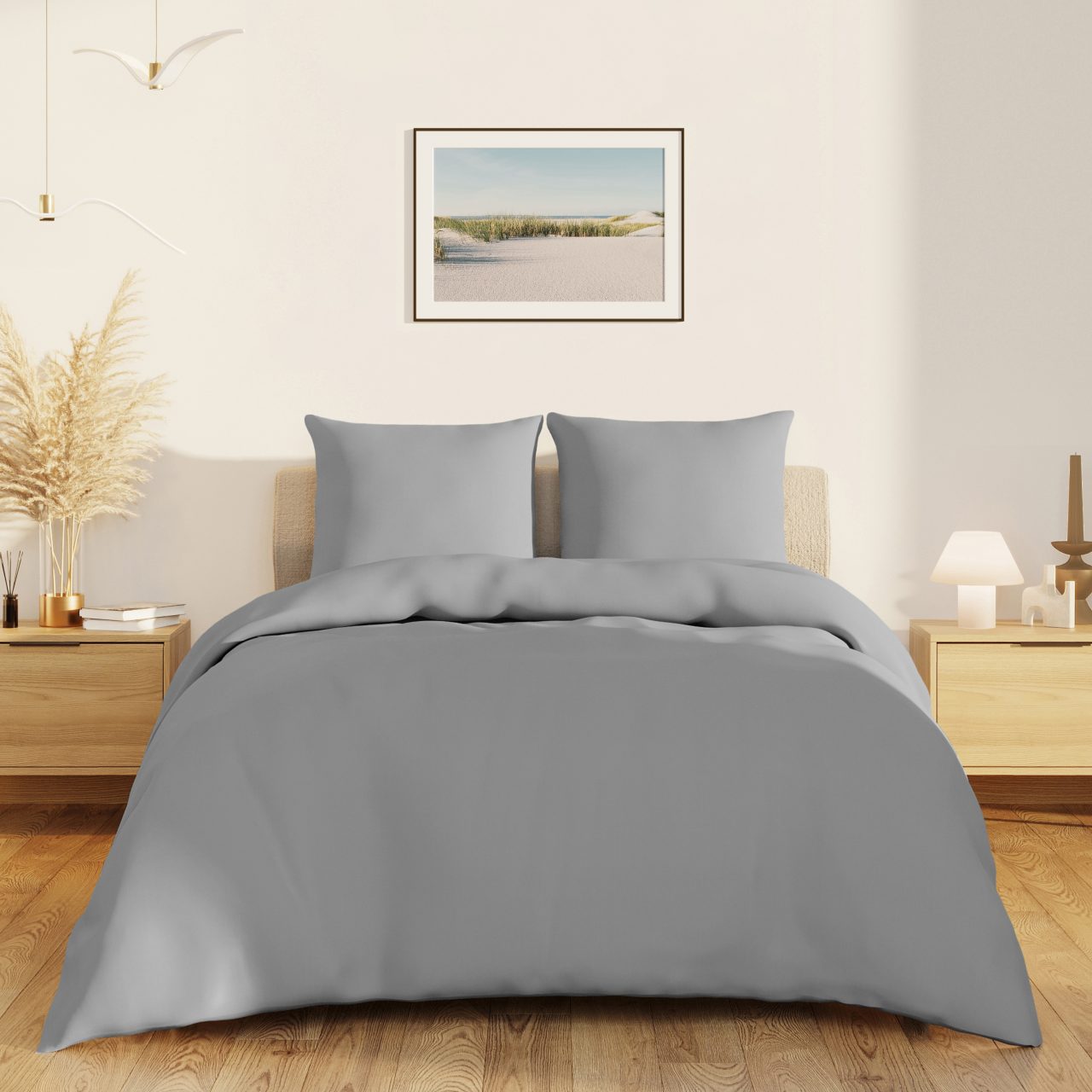 Постельное белье Love colors темно-серый