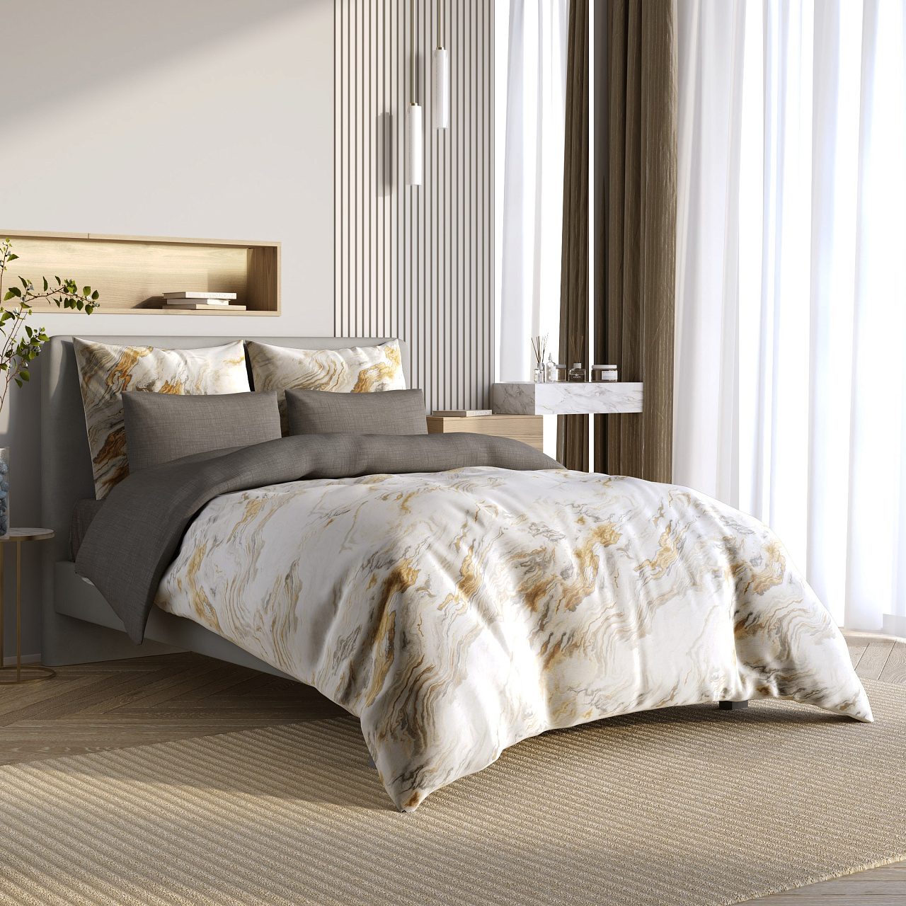 Постельное белье Марбл