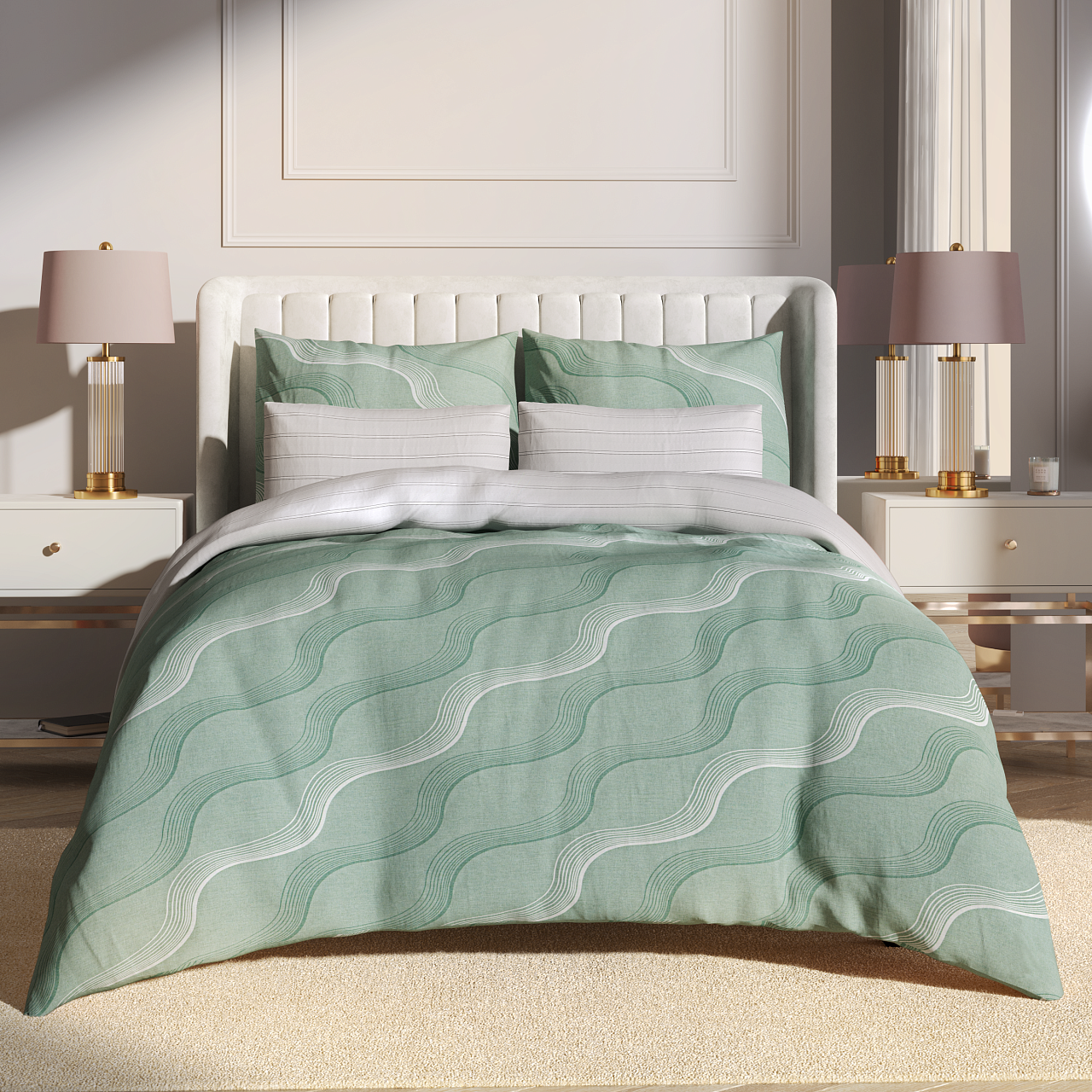 Постельное белье Мятный вечер