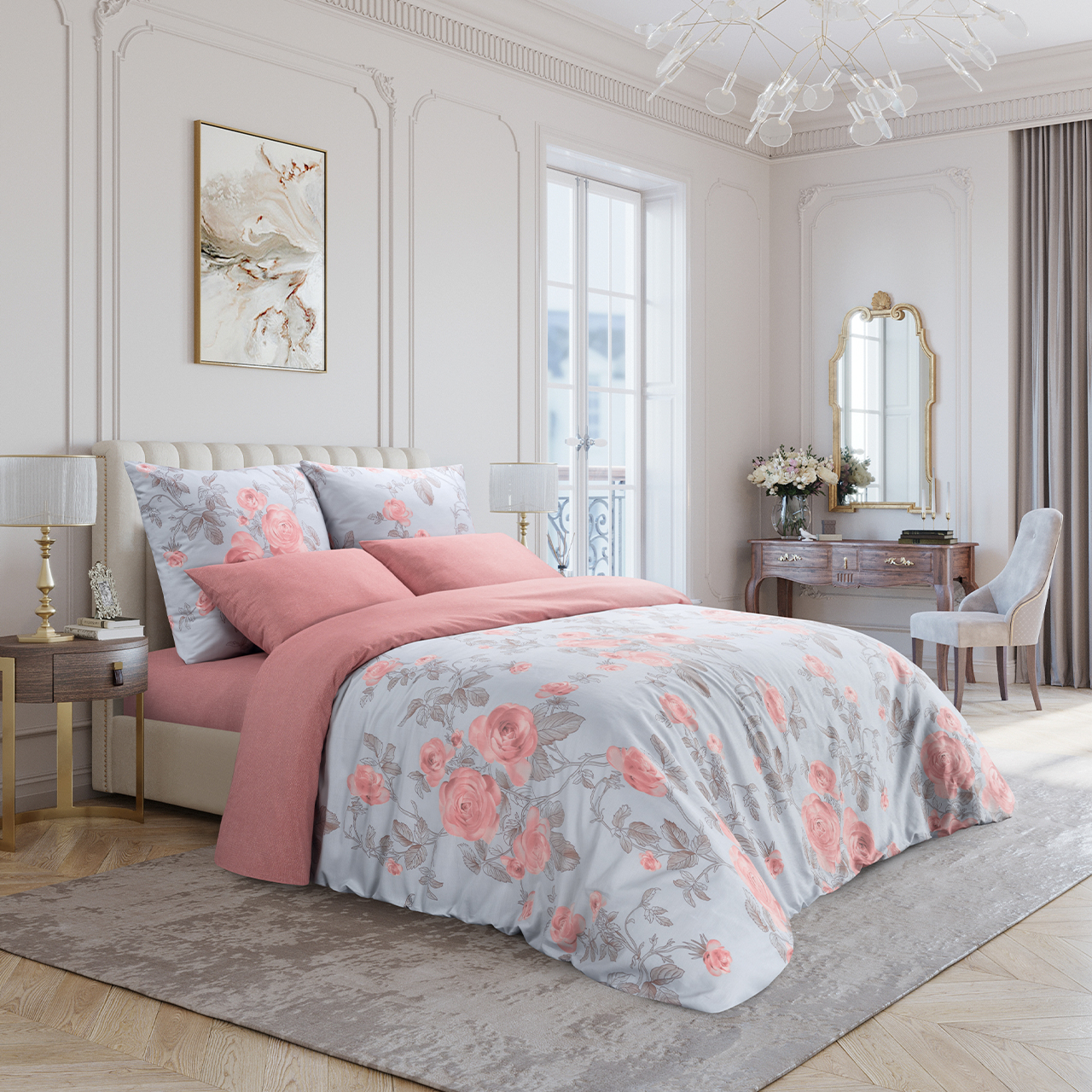 Постельное белье Роза