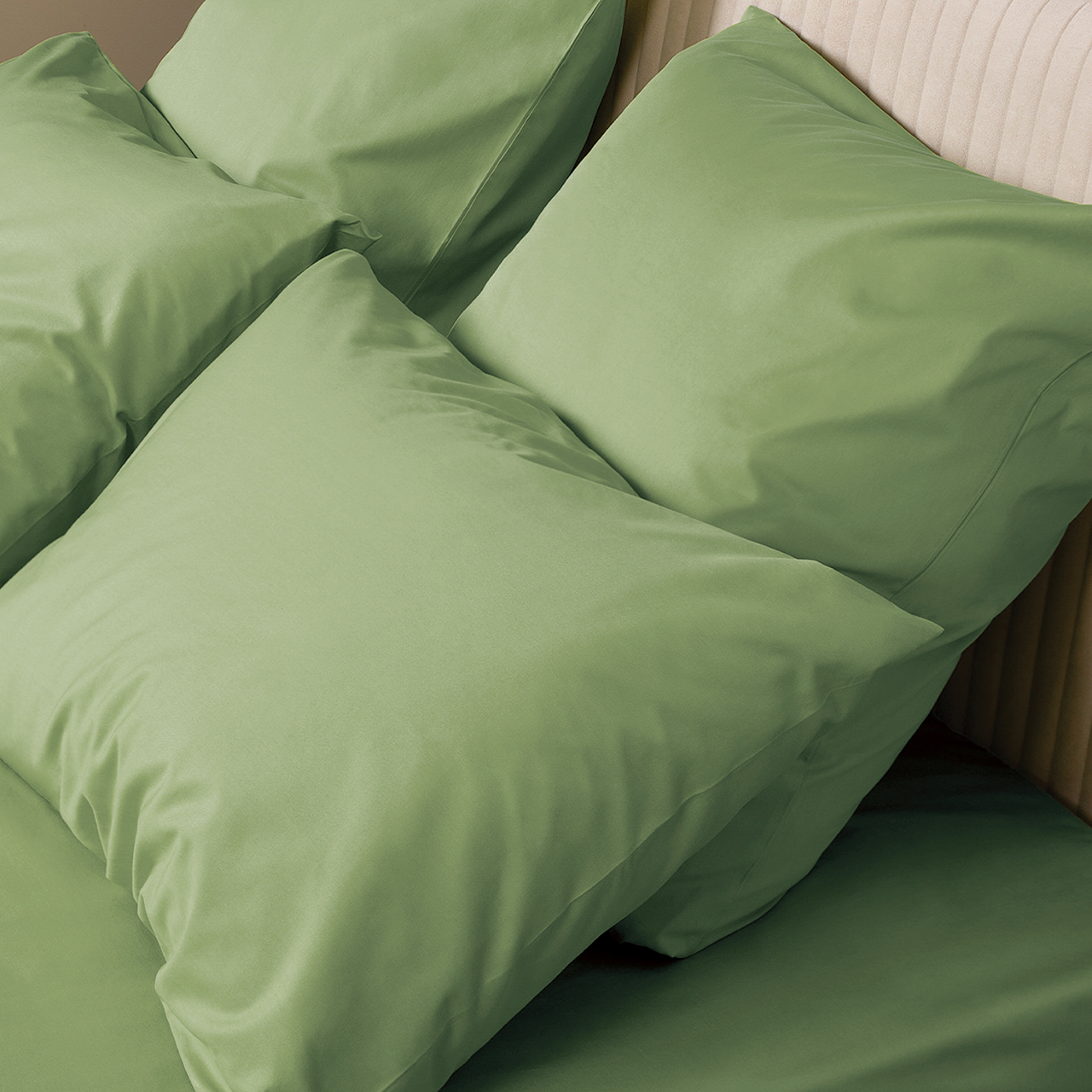 Постельное белье Моноспейс зеленый