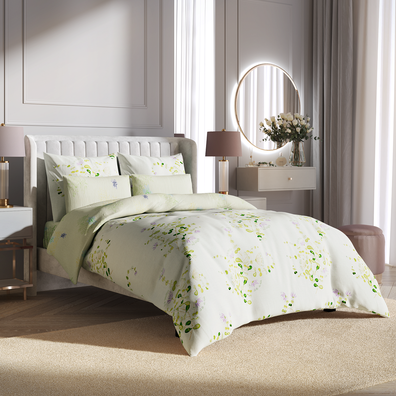 Постельное белье Цветочный ноктюрн