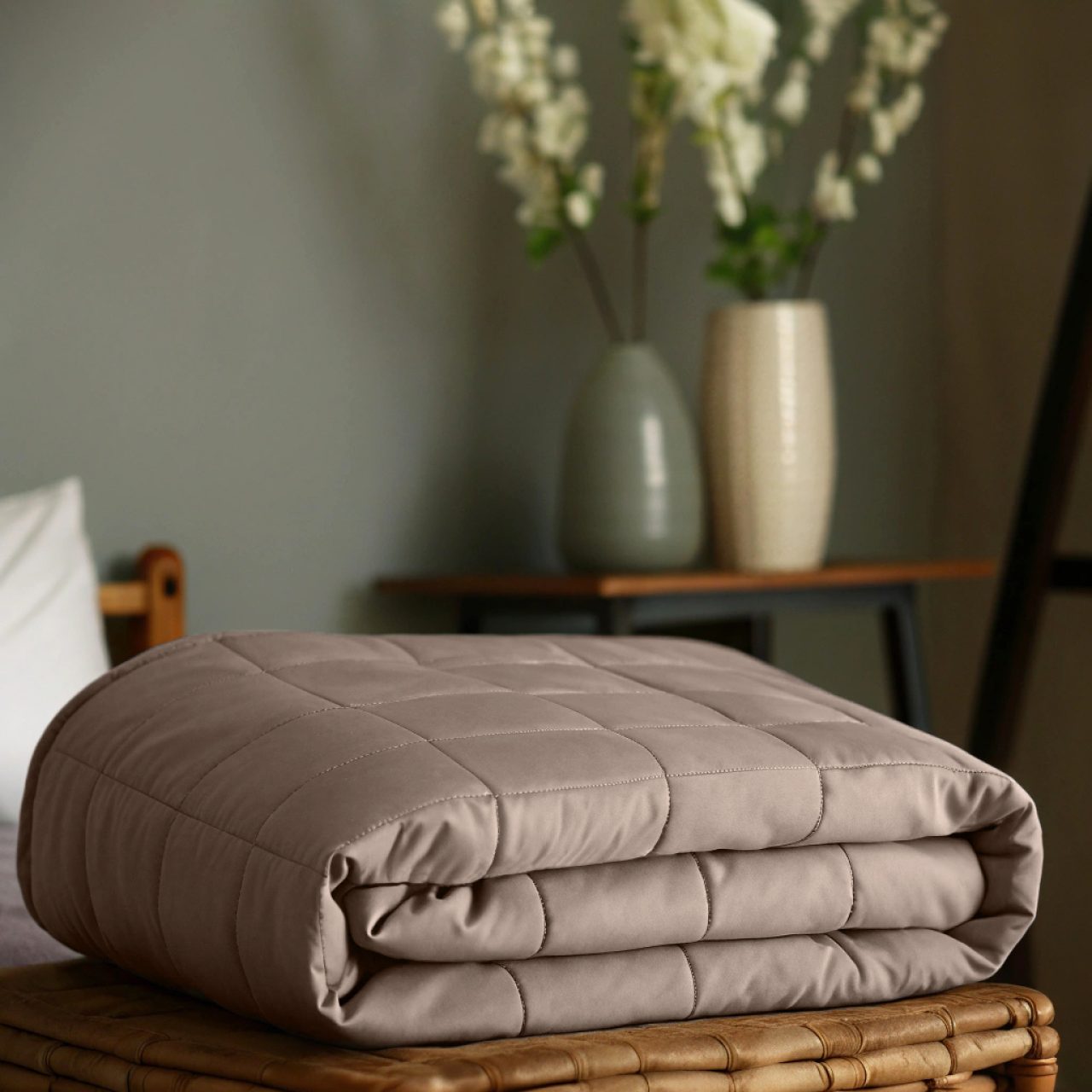 Спальный комплект Моноспейс с одеялом бежевый