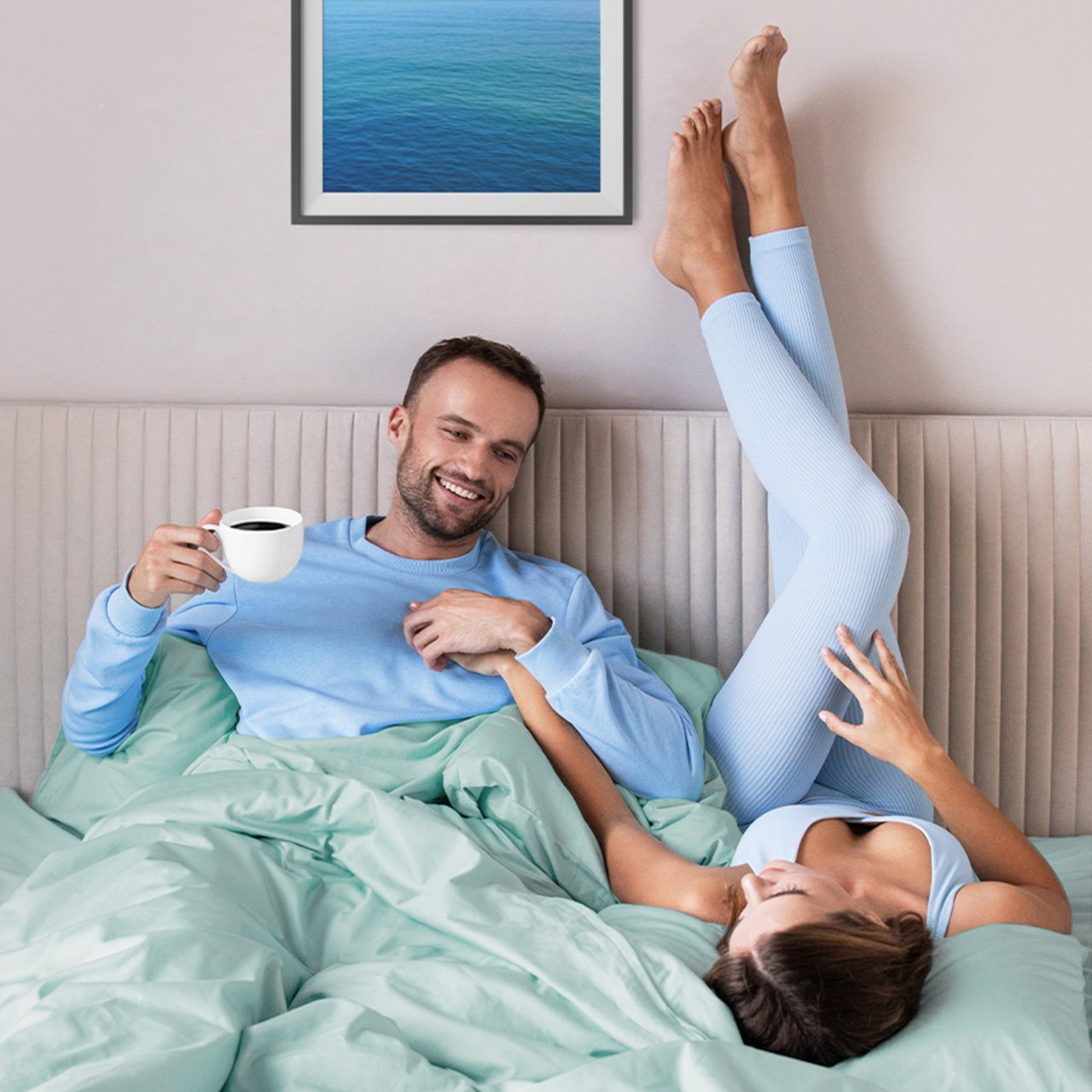 Предмет комплекта Моноспейс нежно-голубой