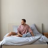 Предмет комплекта Моноспейс серо-голубой