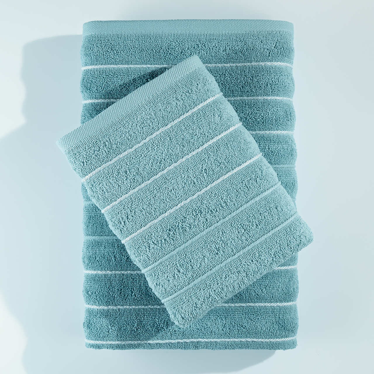 Полотенце Люкс голубой