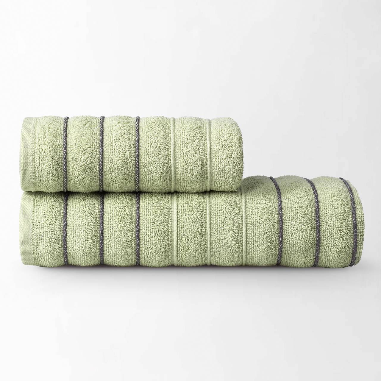 Полотенце Люкс оливковый