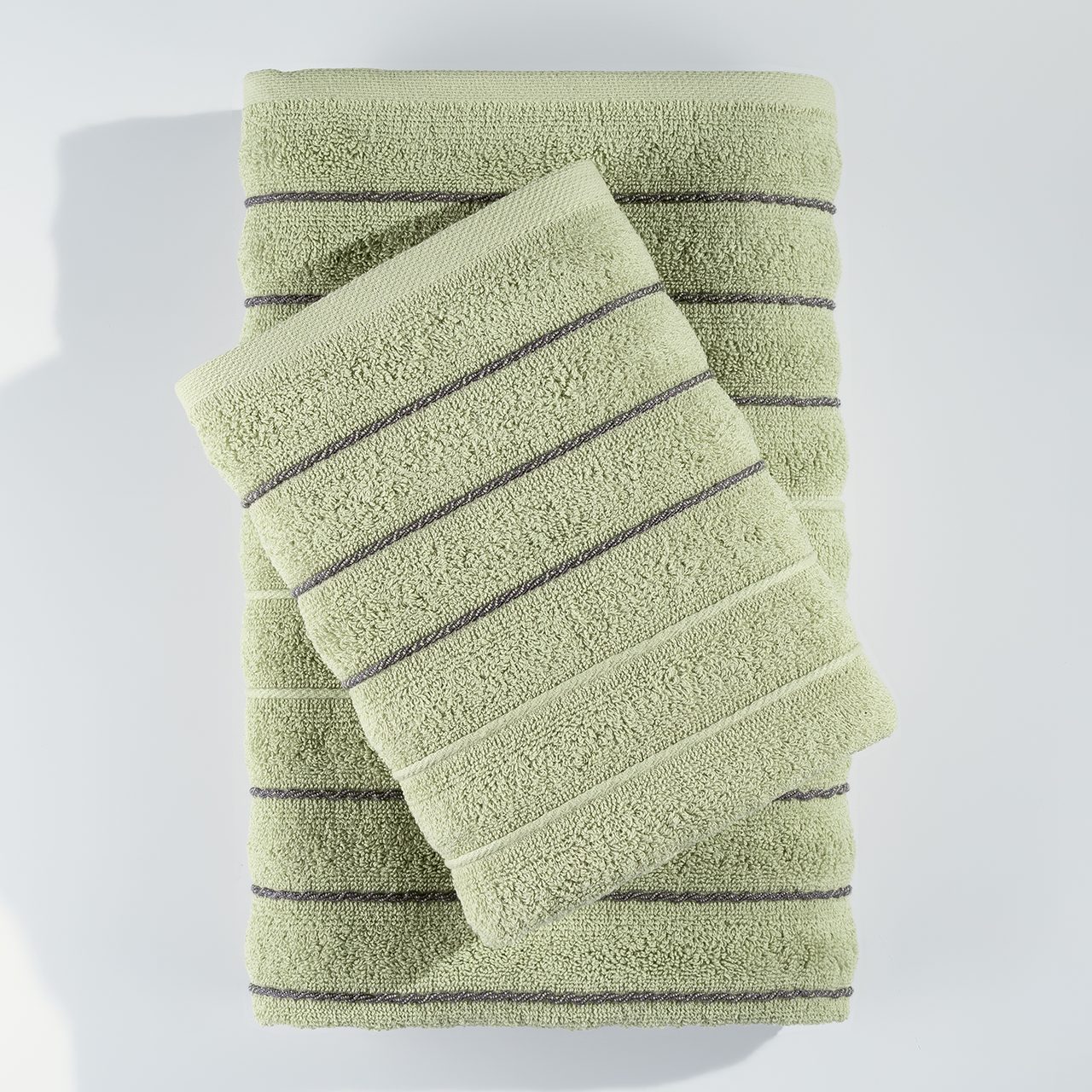 Полотенце Люкс оливковый