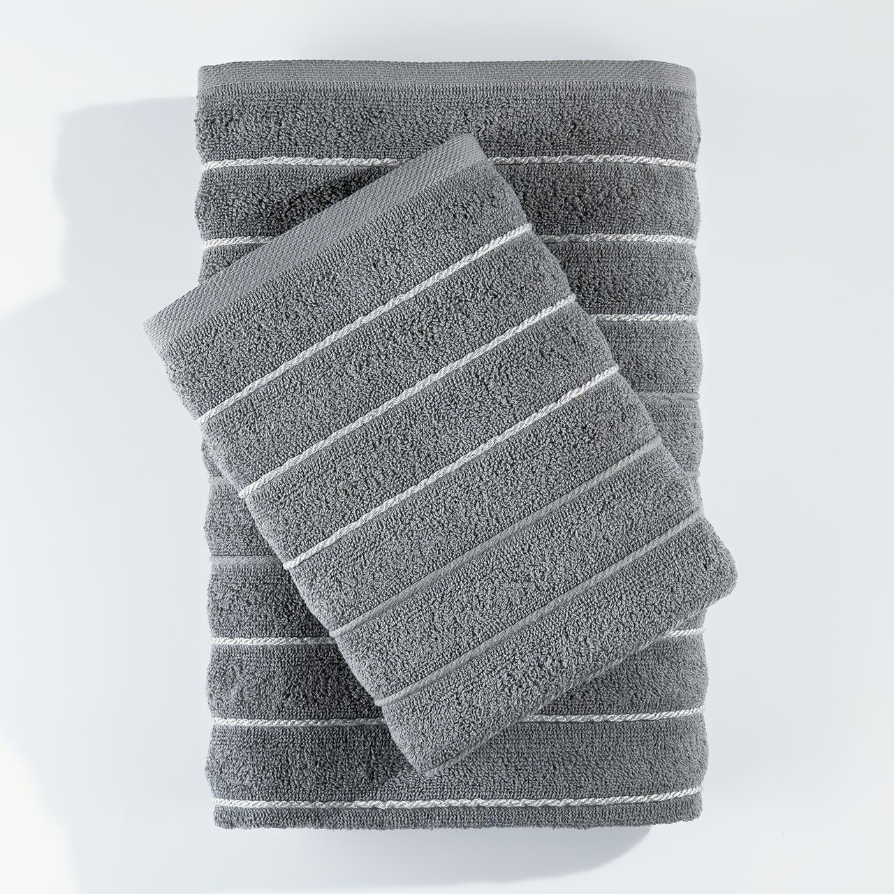 Полотенце Люкс серый