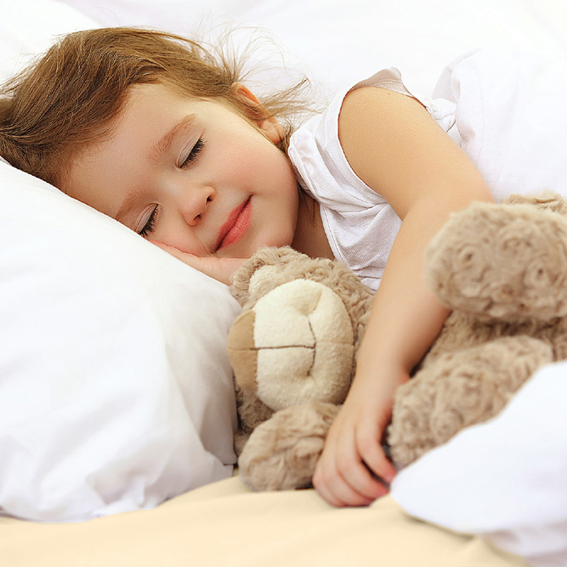 Детская простыня на резинке Трикотажная манго