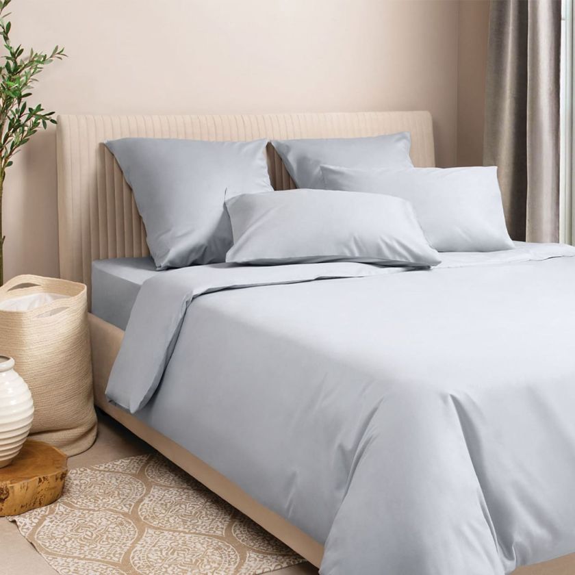 Постельное белье Моноспейс серый